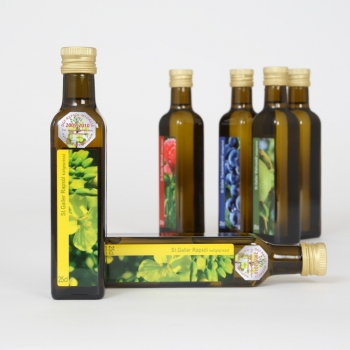 Geschenk-Set mit kaltgepressten St. Galler �len und Balsamico