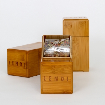 Bio Bl�ten-Tee in der Holz-Box